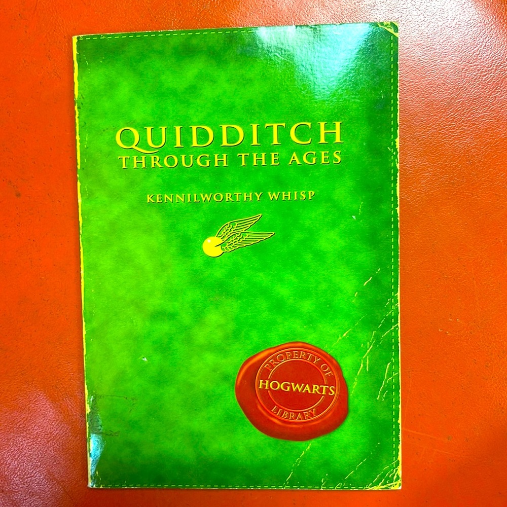 Quidditch through the Ages paperback book